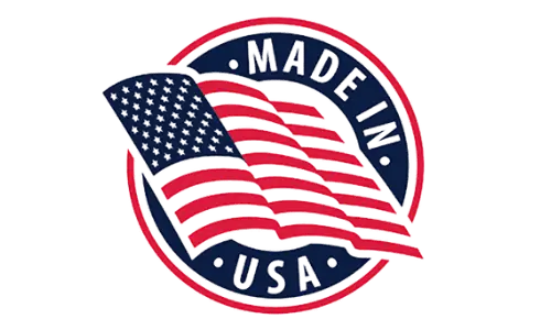 Arctic Blast Made in USA Badge